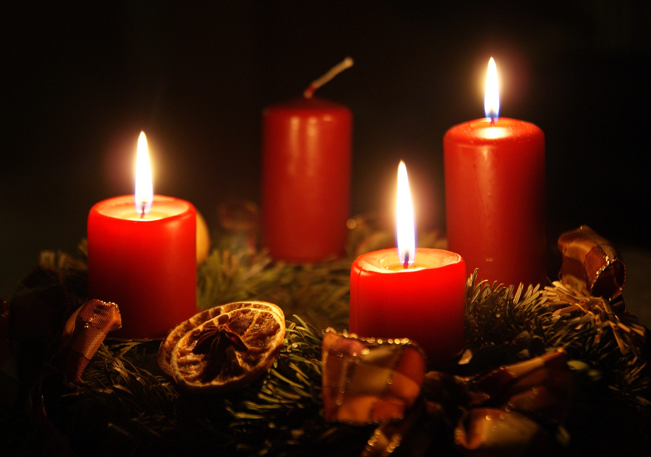Adventskranz 3. Advent North Cornwall Cluster of Churches